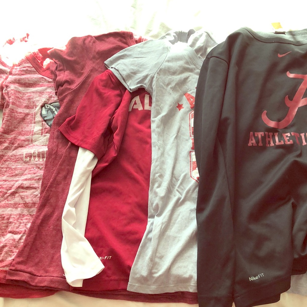 5 Alabama shirts